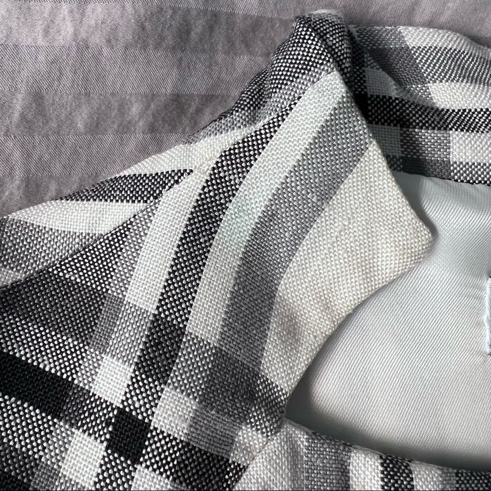 Zara plaid tartan double breasted jacket - Picture 16 of 16